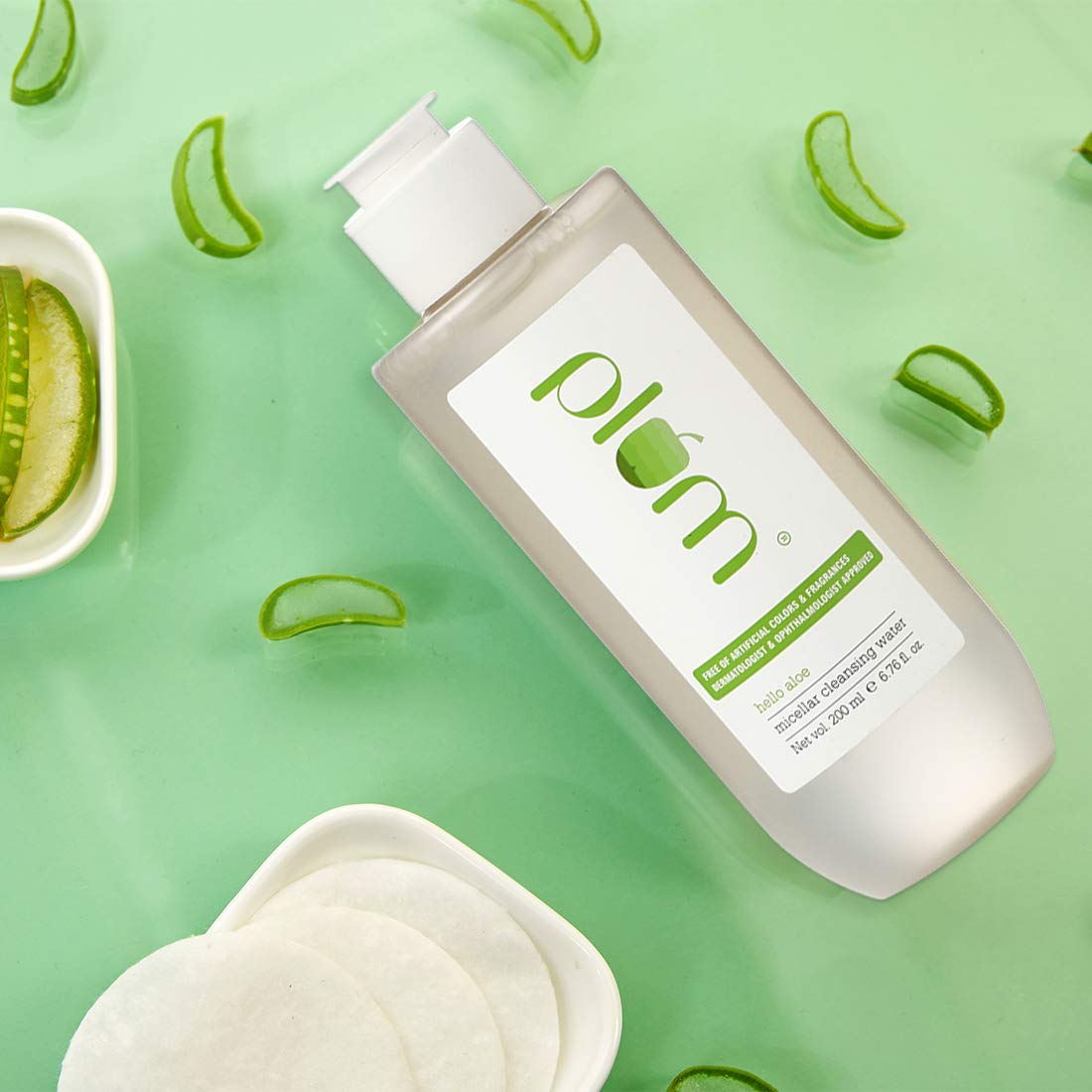 PLUM HELLO ALOE MICELLAR CLEANSING WATER - 200 ML