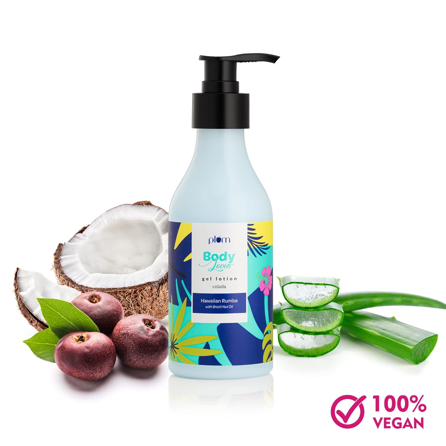 PLUM BODYLOVIN HAWAIAN RUMBA COLADA GEL LOTION - 240 ML
