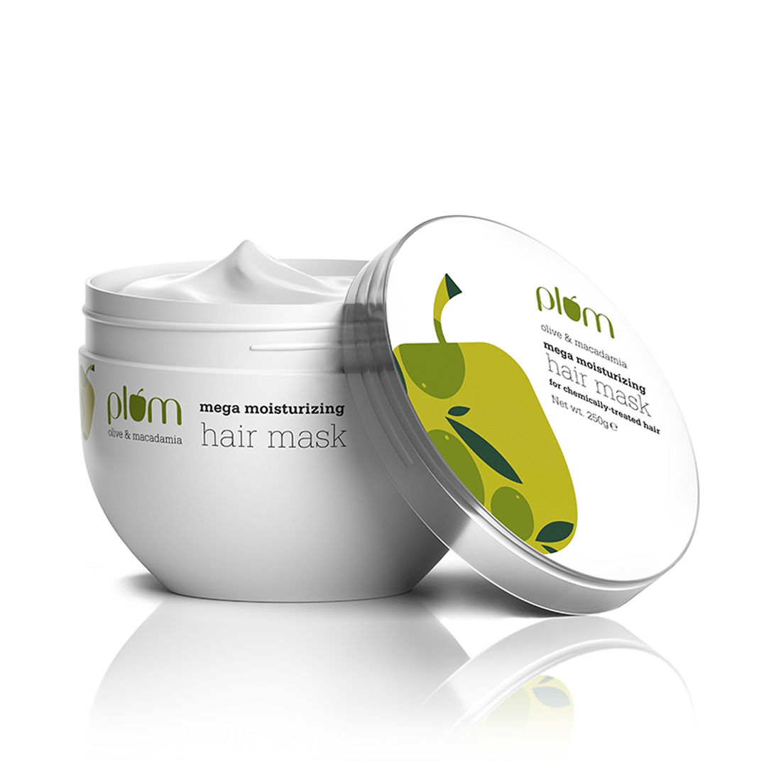 PLUM OLIVE & MACADAMIA MEGA MOISTURIZING HAIR MASK - 250ML