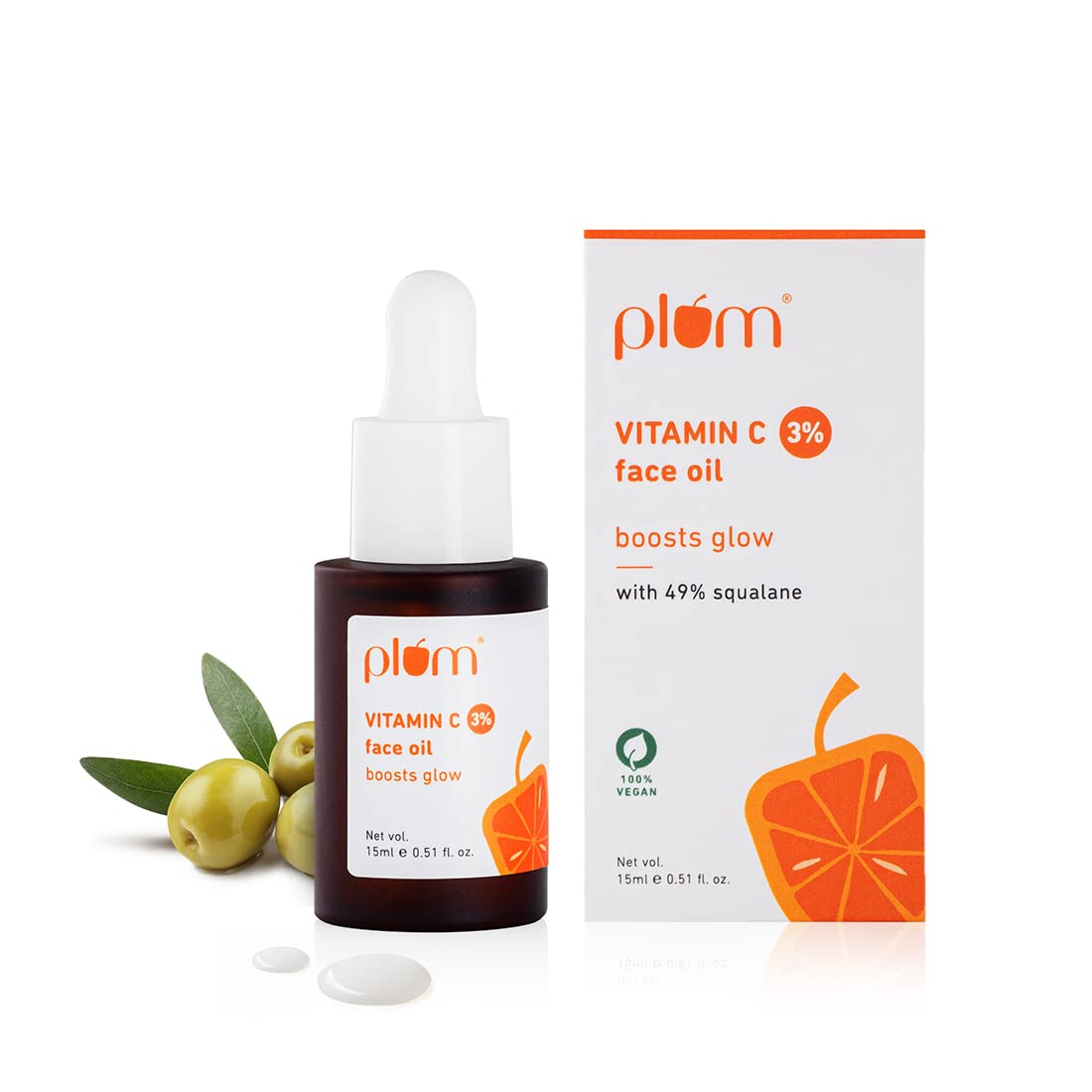 PLUM VITAMIN C 3% FACE OIL (15ML)