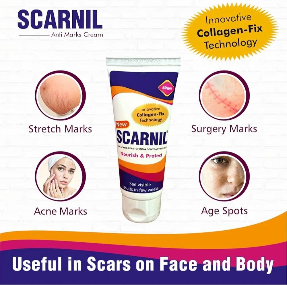 SCARNIL CREAM 50 GM