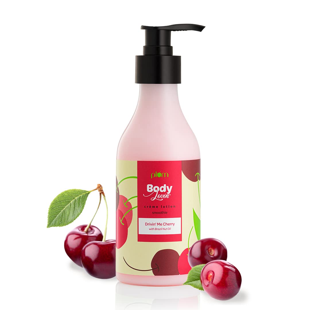 PLUM BODYLOVIN DRIVIN ME CHERRY SMOOTHIE CREAM LOTION - 240 ML