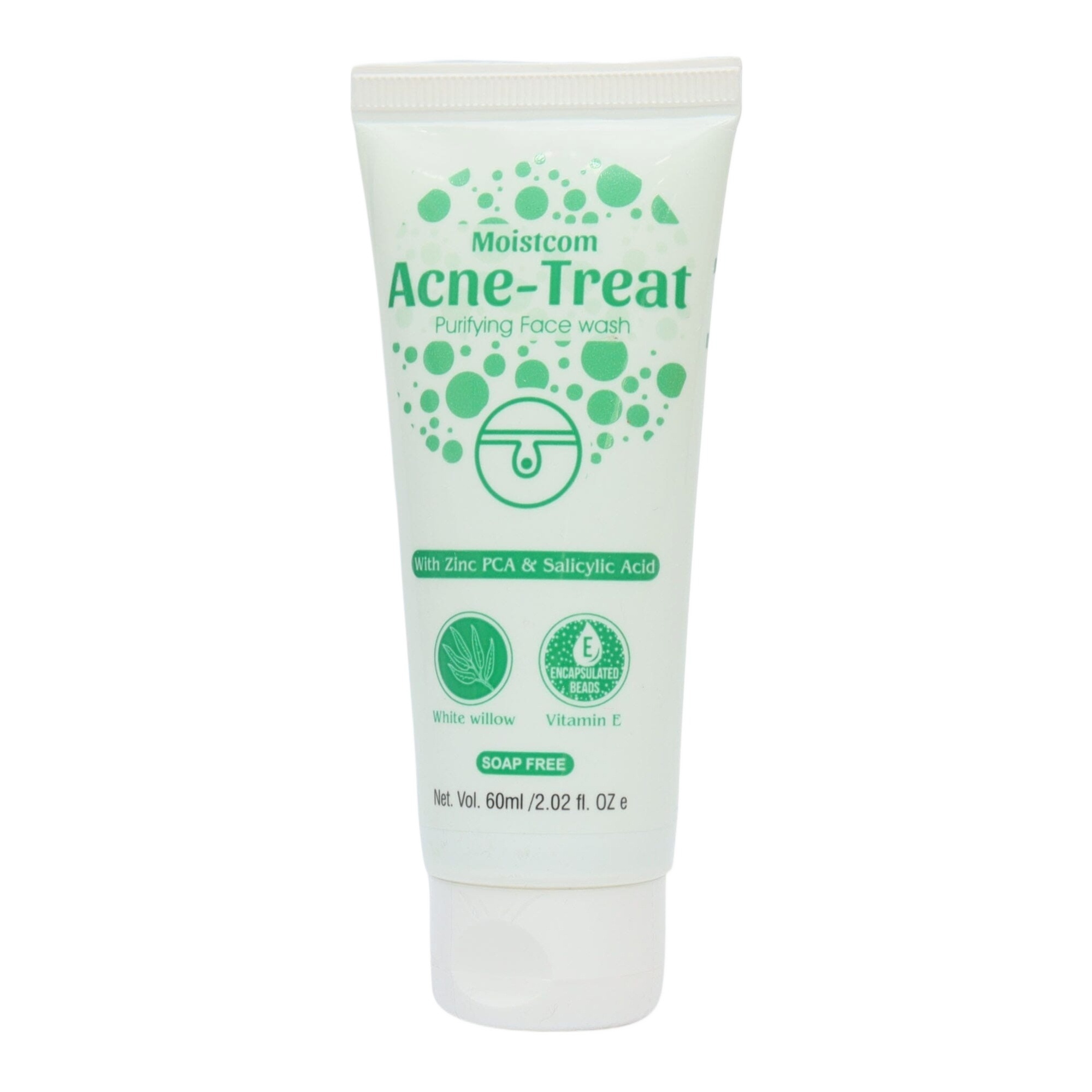 MOISTCOM ACNE-TREAT PURIFYING FACEWASH